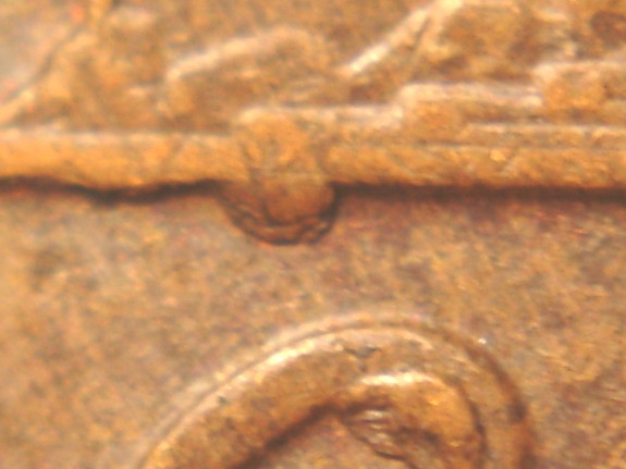1960-D-Small-Date-Lincoln-Memorial-Cent--Die-Chips-And-?